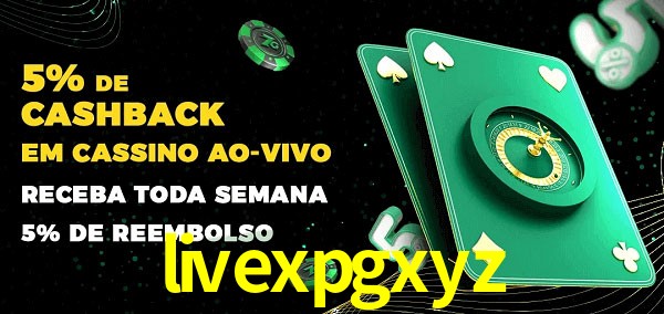 Promoções do cassino ao Vivo livexpgxyz